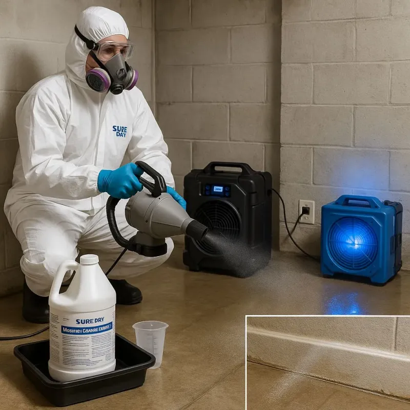 Sanitization and Odor Removal process in Elmendorf, TX