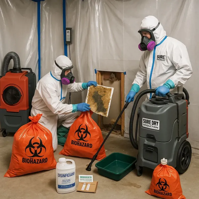 Contaminated Water Handling Protocols process in Elmendorf, TX