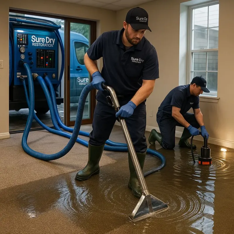 Water Extraction and Removal process in Elmendorf, TX